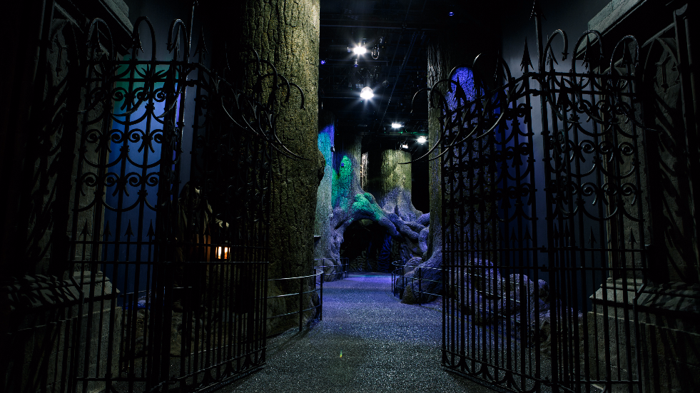 The making of Harry Potter Studio Tour Forbidden Forest